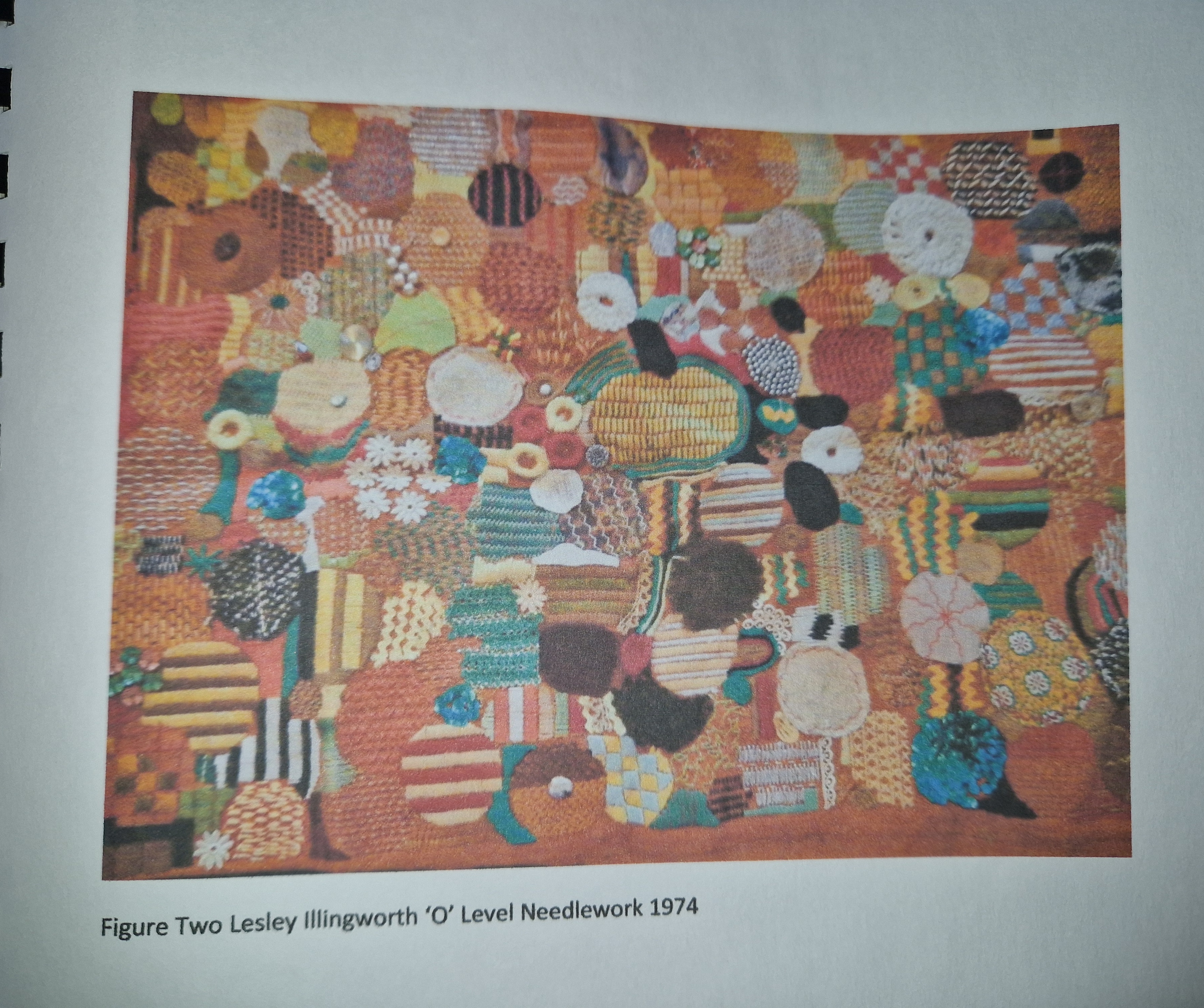 O level needlework 1974